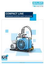 COMPACT LINE – Compressors for sports & safety applications