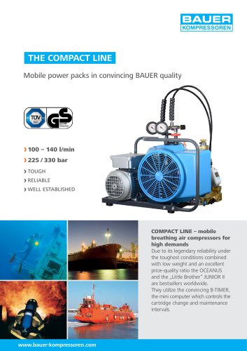 THE COMPACT LINE ? Mobile Power Packs in convincing BAUER Quality