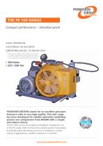 The Range PE 100 ? Compact performance ? Attractive price