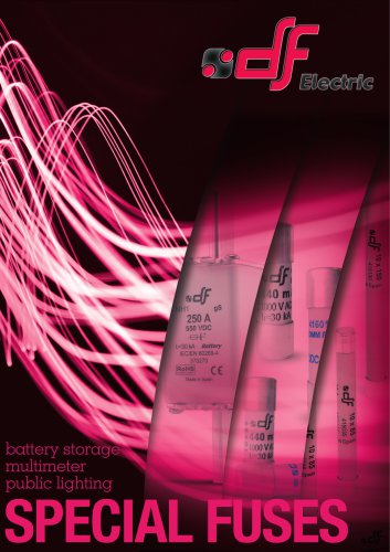 Special Fuses catalogue