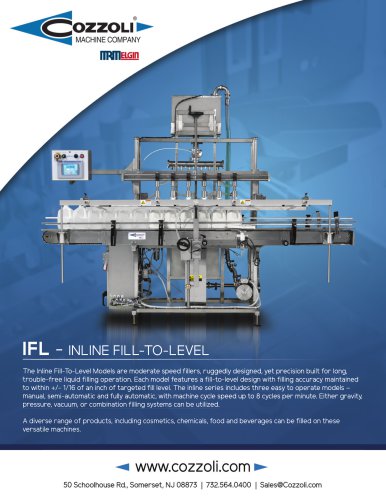 Inline Liquid Fillers