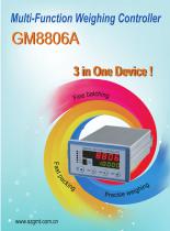 GM8806A Weighing Controller Multi-Function for Packing or Batching Equipments