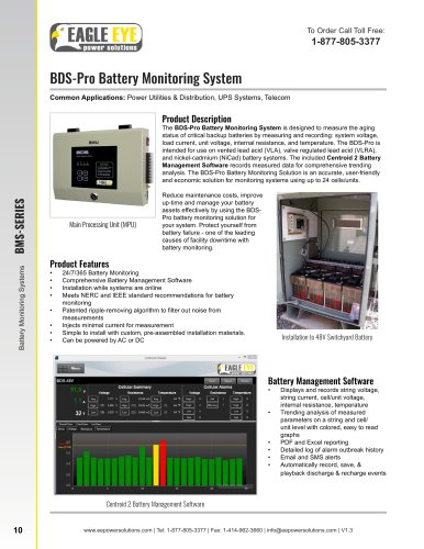 BDS-Pro Battery Monitoring System