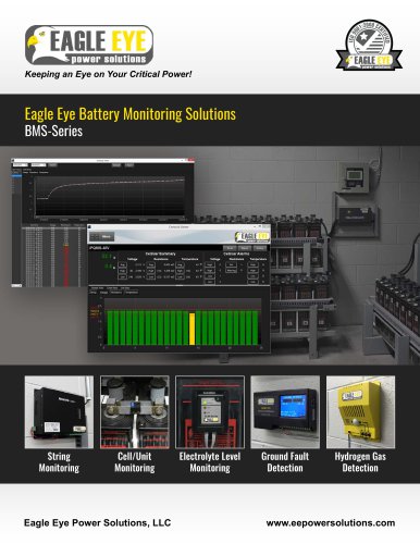 Eagle Eye Battery Monitoring Solutions Catalog