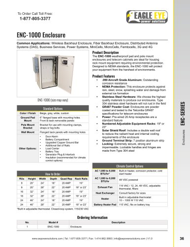 ENC-1000 Enclosure