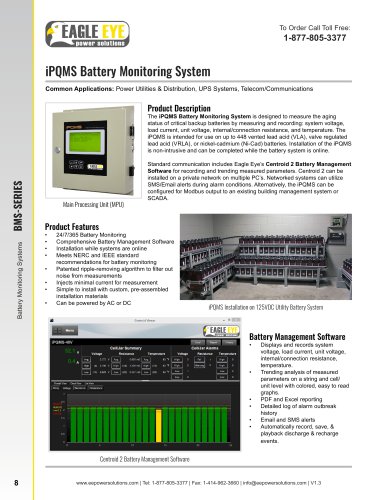 IPQMS Battery Monitoring System