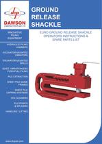GROUND RELEASE SHACKLE