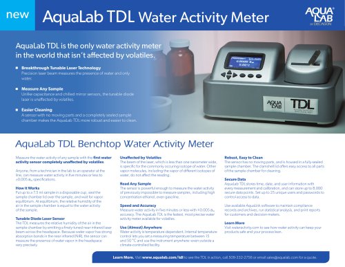 AquaLab TD