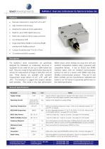 SUBSEA-2 : Dual Axis Inclinometer for Marine & Subsea Use