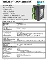 DIN导轨可编程控制器 - FL005-0808N-V2 - Renu Electronics GmbH - 8-O / 8路输入 / 数字输入