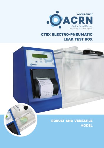 Digital vacuum leak tester CTEX