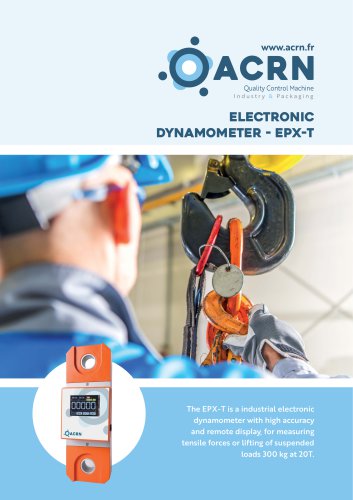 Electronic dynamometer EPX-T