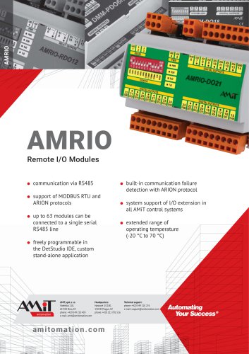 AMRIO Remote I/O Modules