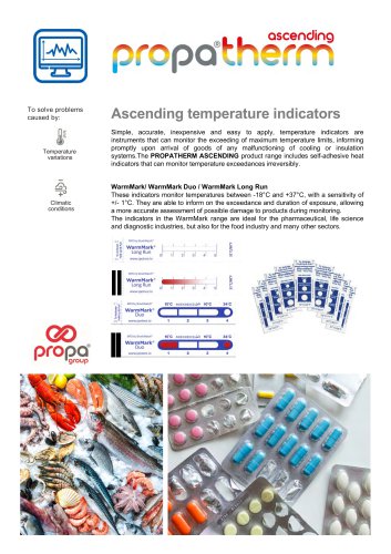 PROPATHERM - Ascending temperature indicators