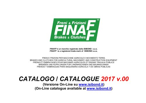 FINAFF CATALOG