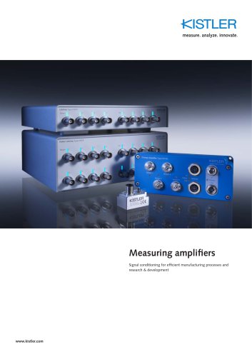 Measuring amplifiers