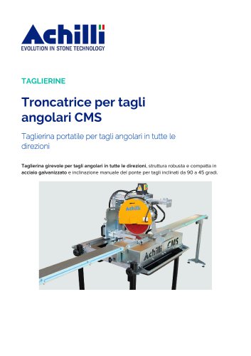 PORTABLE BENCH SAW FOR STRAIGHT AND TILTED CUTS IN ALL DIRECTIONS