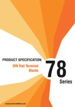 78 Series DIN Rail Terminal Blocks