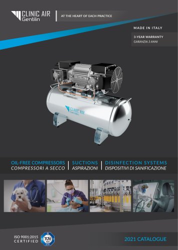 Medical Oil-free Compressor Catalogue 2021