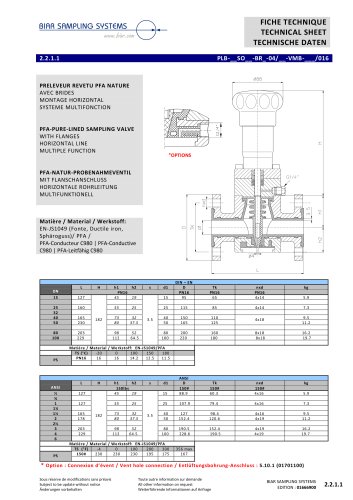 Horizontal assembly PLB 