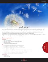 Arteco eMotion Datasheet