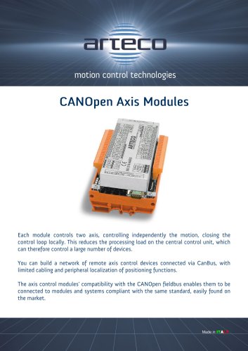CANOpen Axis Controller