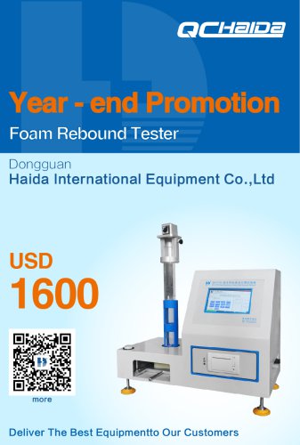 ASTM D3574 FOAMS BALL DROP IMPACT REBOUND TEST MACHINE