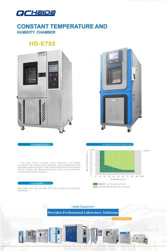 Environmental Test Chamber With Programmable