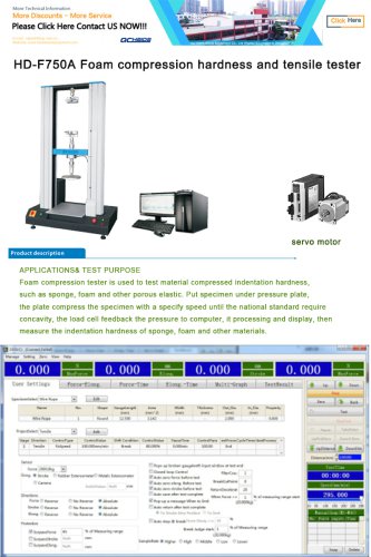 Foam compression Hardness