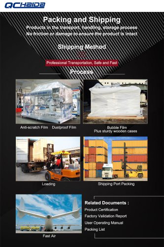 Haida instruments import and export packaging and transportation