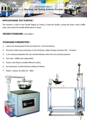 Handle Fatigue Tester