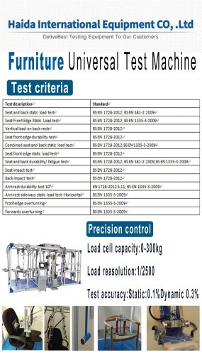 HD-739 Furniture Universal Test Machine