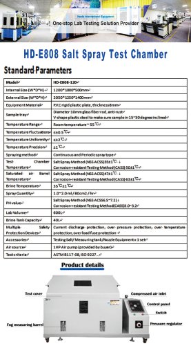 HD-E808 Salt Spray Test Chamber