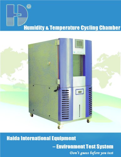 Humidity & Temperature Cycling Chamber