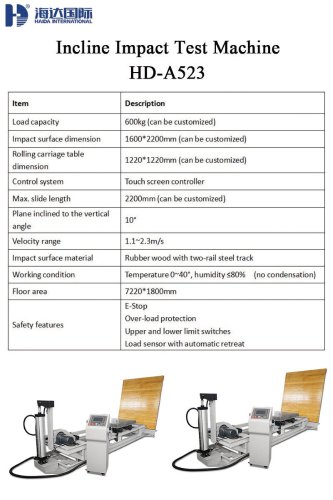 Incline Impact Test Machine_HD-A523