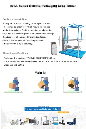 ISTA Series Electric Packaging Drop Tester