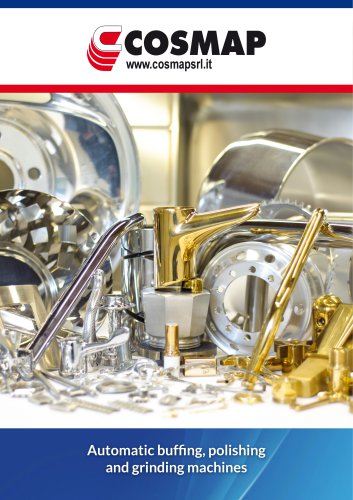 Automatic buffing, polishing and grinding machines