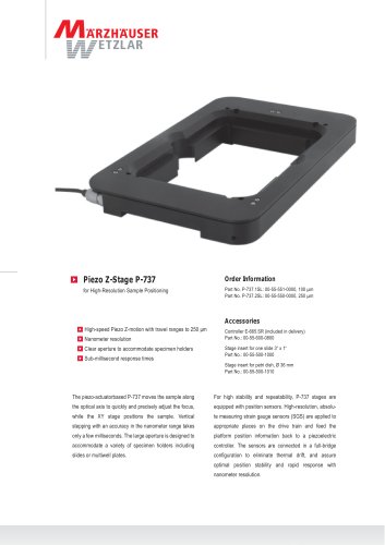 Piezo Z-Stages