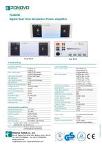 PA460Bi Digital Real Time Simulation Power Amplifier Datasheet_EN_2026 V2
