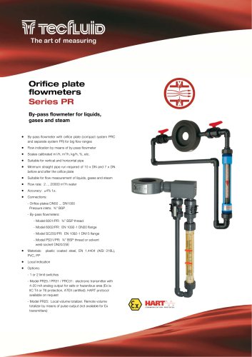 Series_PR_Orifice_Plate_by-pass_flowmeter