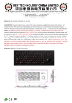 Marine Keyboard K-TEK-M390-MTB-FN-BL-BT-ML-DWP