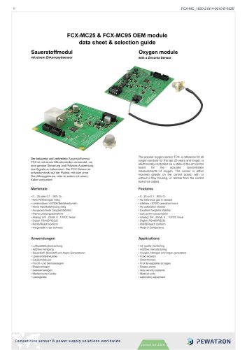 FCX-MC25 & FCX-MC95 OEM module