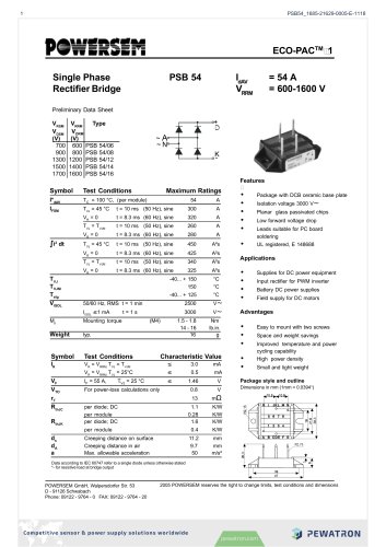 PSB54/16