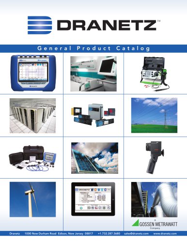 Dranetz General Product Catalog