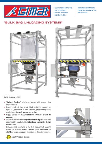 «BULK BAG UNLOADING SYSTEMS