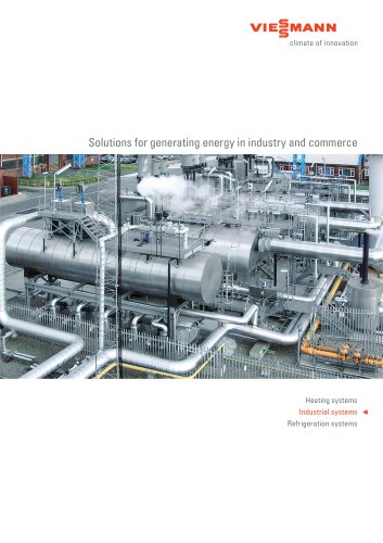 Solutions for generating energy in industry and commerce