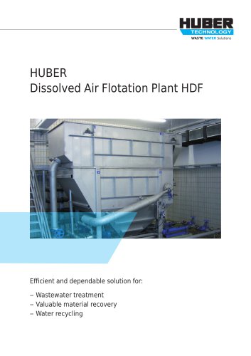 Dissolved Air Flotation Plant HDF