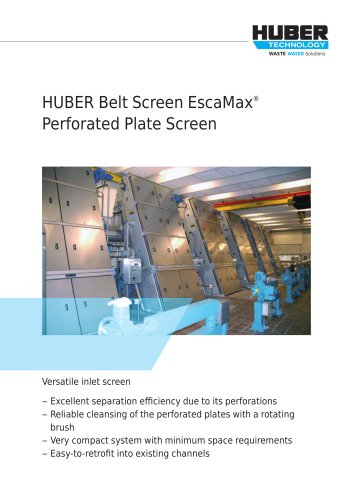 HUBER Belt Screen EscaMax