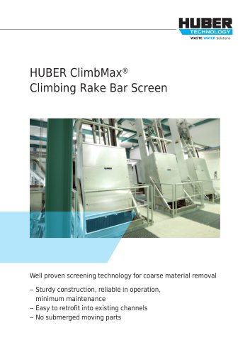 HUBER ClimbMax® Climbing Rake Bar Screen