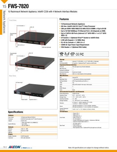 FWS-7820
